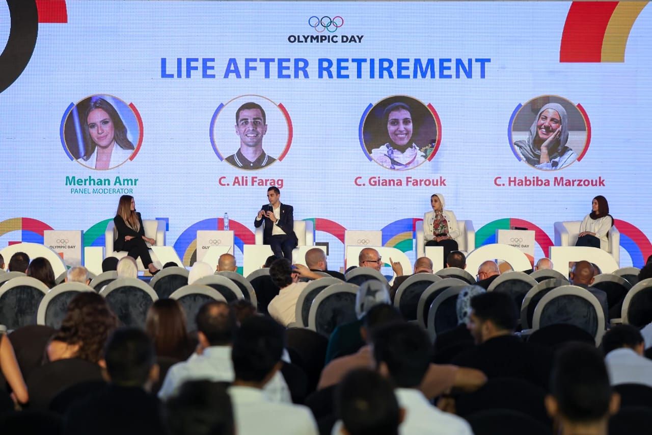 صفحة المتحدة للرياضة تنشر أبرز اللقطات من احتفالية اليوم الأولمبى العالمى