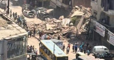 محافظ القاهرة: عقار شبرا المنهار صادر له قرار تنكيس وكان خاليا