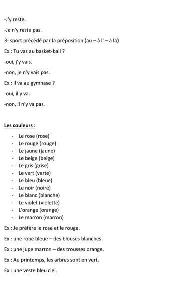 أقوى مراجعة نهائية لمادة اللغة الفرنسية لطلاب الثانوية العامة بالنظام القديم