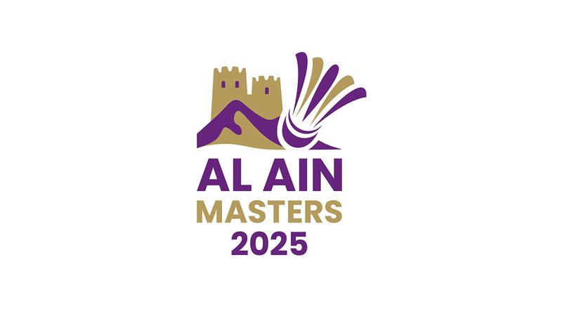 الامارات | الكشف عن شعار «العين ماسترز» للريشة الطائرة