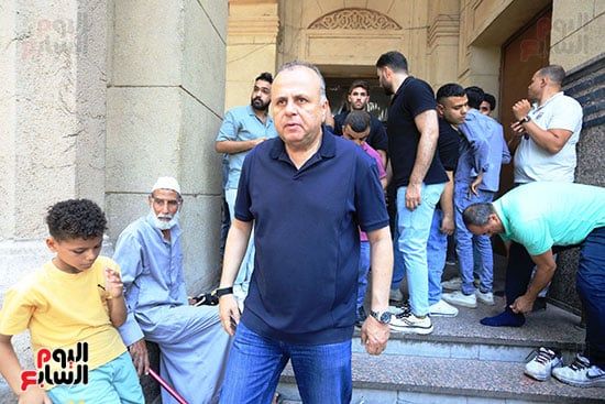 عزاء الكاتب محمد عبد المنعم بمسجد عمر مكرم الخميس