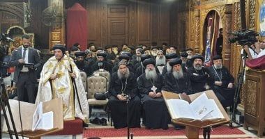 الكنيسة تنظم حفل استقبال الأنبا أولوجيوس فى قطاع كنائس عين شمس