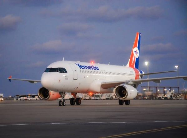 طيران اليمنية: الحادث الذي تعرضت له طائرة في مطار عدن لن يؤثر على جدول الرحلات