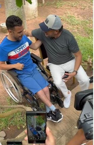 لحظة وصول راغب علامة المؤتمر الصحفى فى مهرجان موازين ولفتة إنسانية