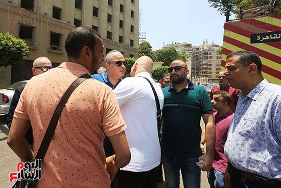 عزاء الكاتب محمد عبد المنعم بمسجد عمر مكرم الخميس