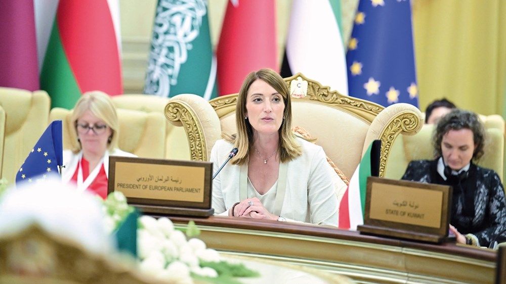 «الوطني الاتحادي» يستضيف اجتماعاً لرؤساء المجالس التشريعية الخليجية مع رئيسة البرلمان الأوروبي