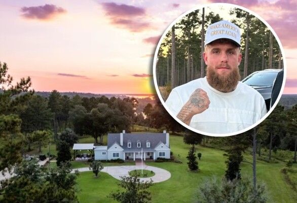 طبيعة خلابة ومساحة كبيرة..جيك بول يستحوذ على هذا العقار الرائع