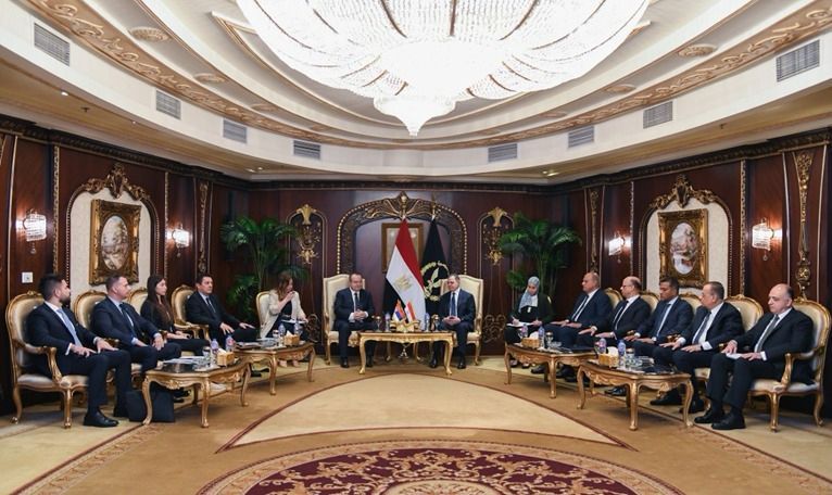 وزير الداخلية يستقبل نظيره الصربى لبحث آليات التعاون