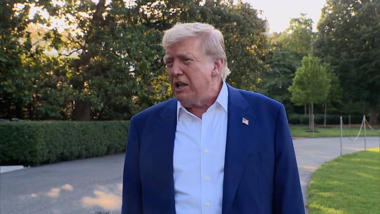 ترمب في قمة الناتو: قضينا على التهديد النووي الإيراني والضربة تشبه هيروشيما