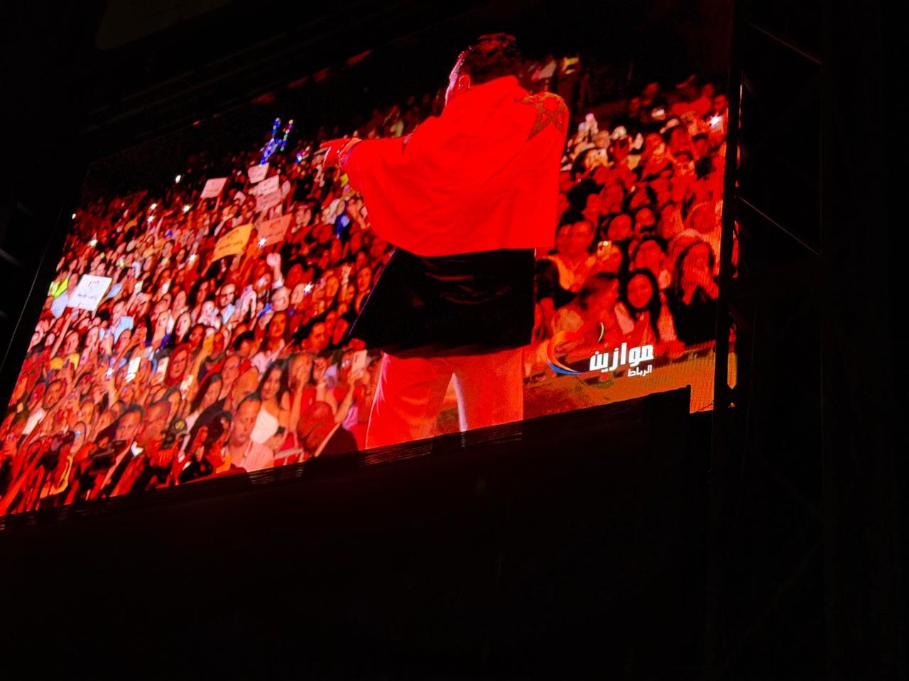 الجمهور يتفاعل ويردد مع راغب علامة "مغرم يا ليل" فى حفله بموازين.. صور