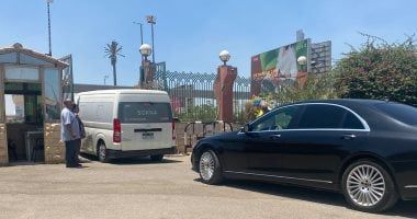 تشييع جنازة الفنان عماد محرم بمسجد الشرطة بحضور بوسى شلبي