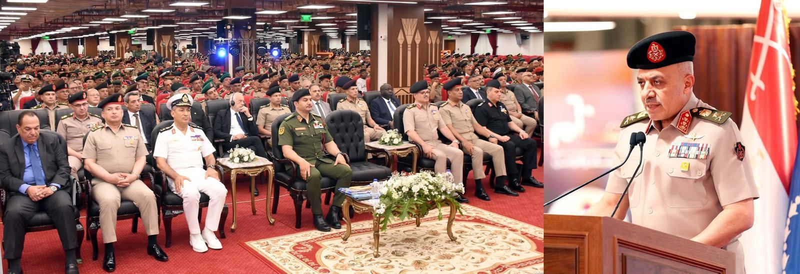 الفريق أحمد خليفة يشهد تخرج دورات جديدة من دارسى الأكاديمية العسكرية للدراسات العليا