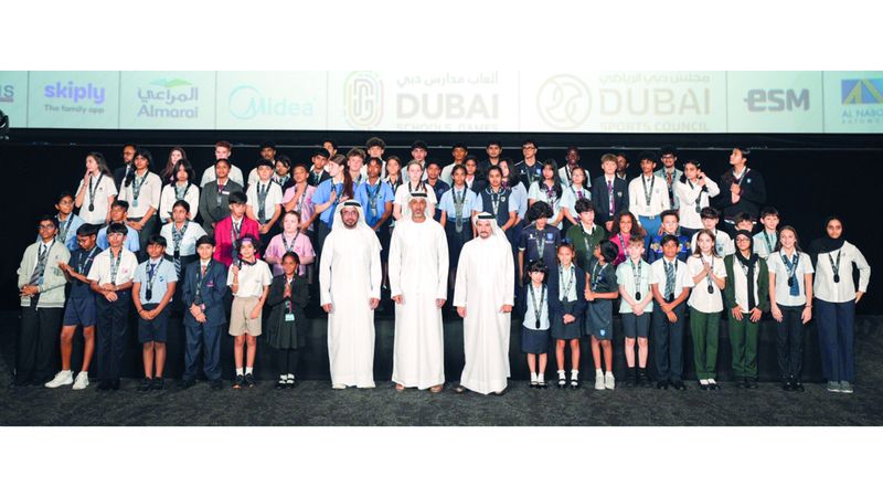 الامارات | تكريم الفائزين في دورة «مايديا لألعاب مدارس دبي»