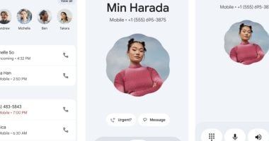 تكنولوجيا: التصميم الجديد والشبابى لنظام أندرويد سيغير طريقة إجراء المكالمات والرد عليها
