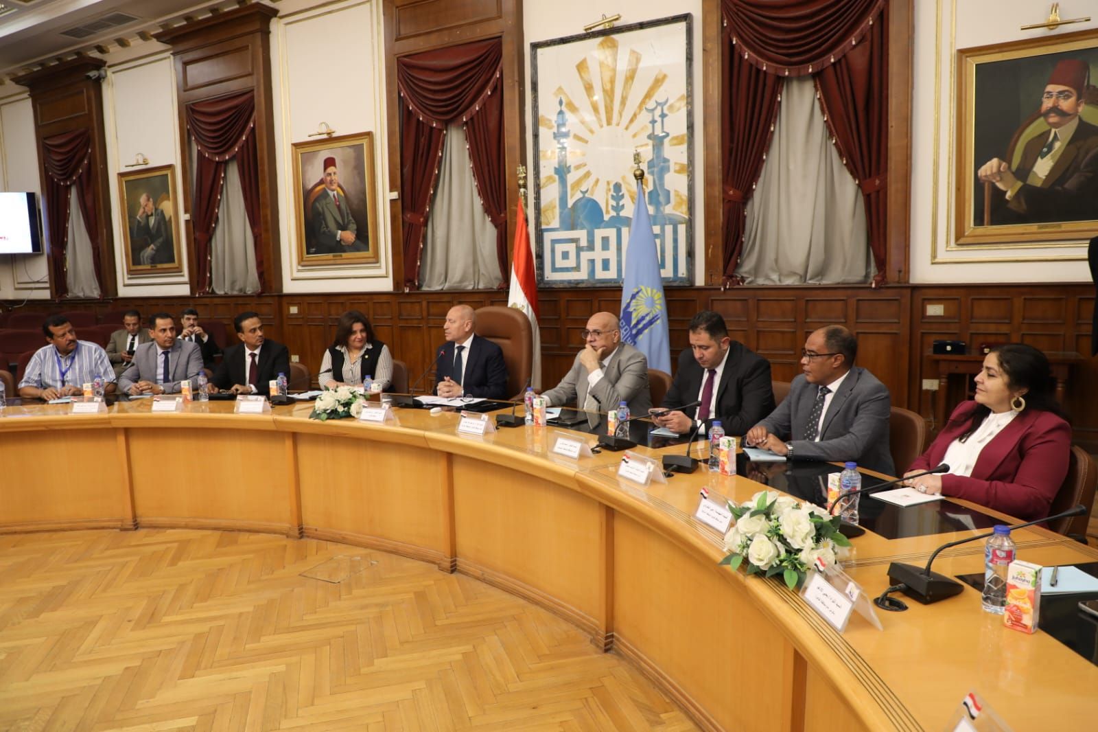 وفد يمنى يزور محافظة القاهرة للمشاركة فى ورشة عمل "تعزيز المرونة المؤسسية"