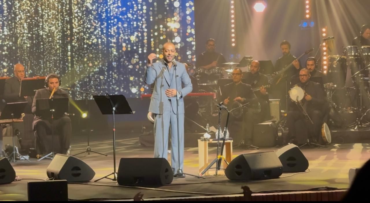 حفل غنائي ناجح للنجم تامر عاشور فى مهرجان موازين بالمغرب