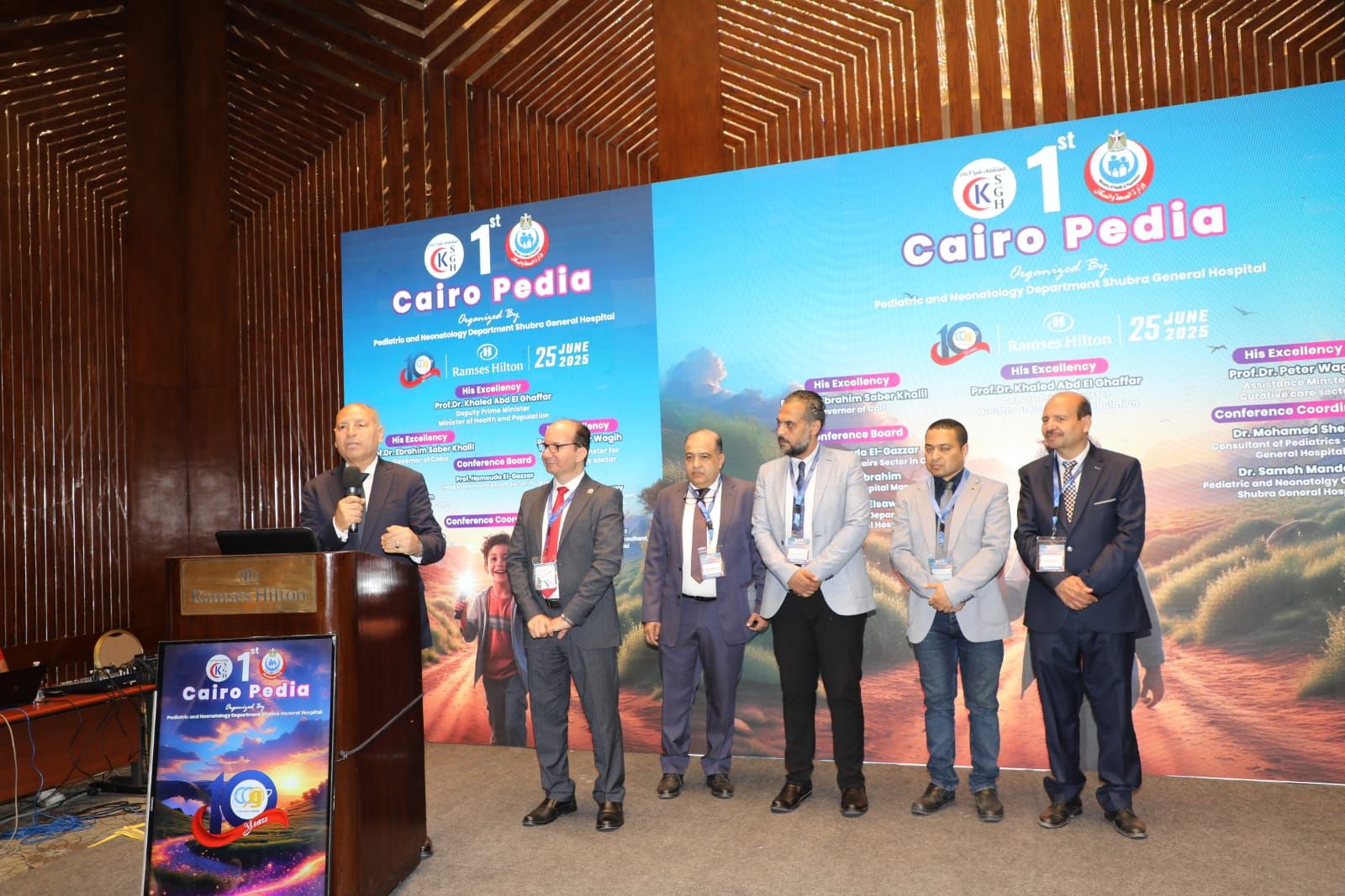 محافظ القاهرة: الدولة تولى اهتمامًا كبيرًا لملف صحة الأطفال