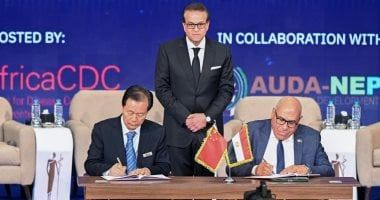 توقيع شراكة بين “العربية للتصنيع” وشركة صينية لتأسيس كيان طبى مشترك