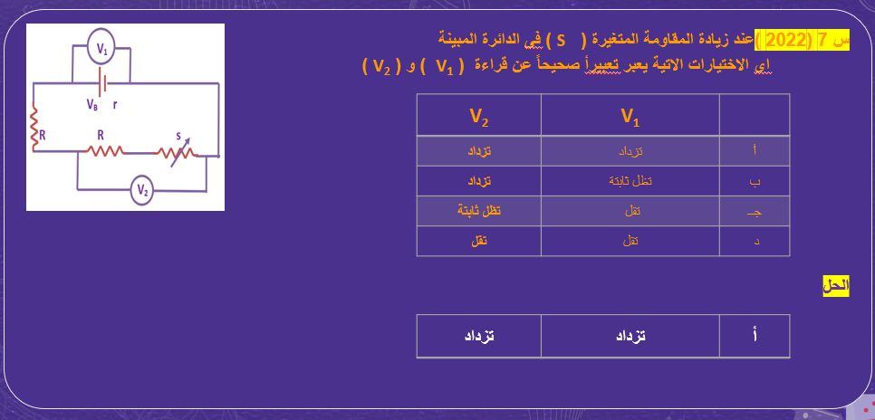 أقوى الأسئلة الاسترشادية فى الفيزياء لطلاب الثانوية العامة.. حلها واختبر مذاكرتك