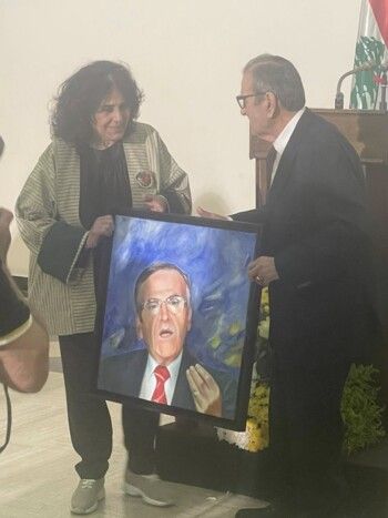 رفيق روحانا: "هذا ما أعطاني إياه تكريمي من وزارة الثقافة اللبنانية.. ومي مرّ هي أم لبنان"