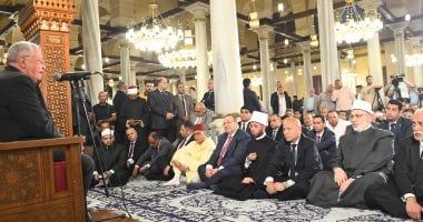 وزير الأوقاف يشهد احتفال الوزارة بالعام الهجرى الجديد بمسجد الإمام الحسين