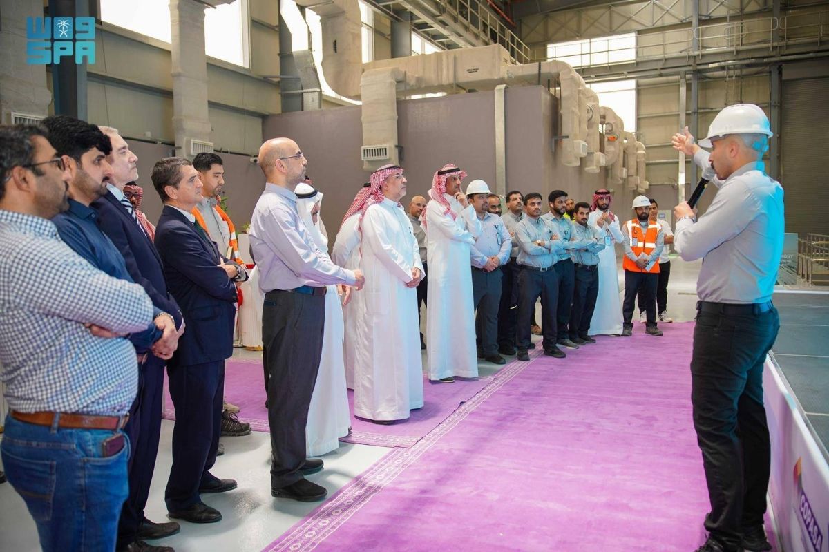 «سار» تدشن المرحلة الأولى من مشاريع توسعة مجمع الصيانة بالنعيرية