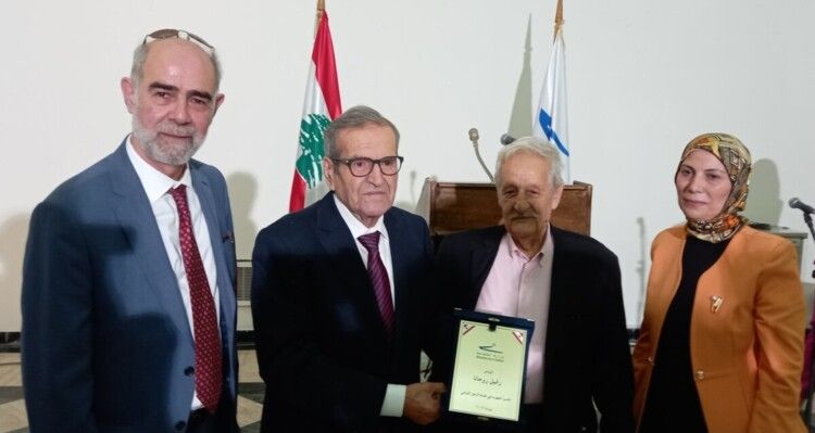 رفيق روحانا: "هذا ما أعطاني إياه تكريمي من وزارة الثقافة اللبنانية.. ومي مرّ هي أم لبنان"