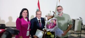 رفيق روحانا: "هذا ما أعطاني إياه تكريمي من وزارة الثقافة اللبنانية.. ومي مرّ هي أم لبنان"