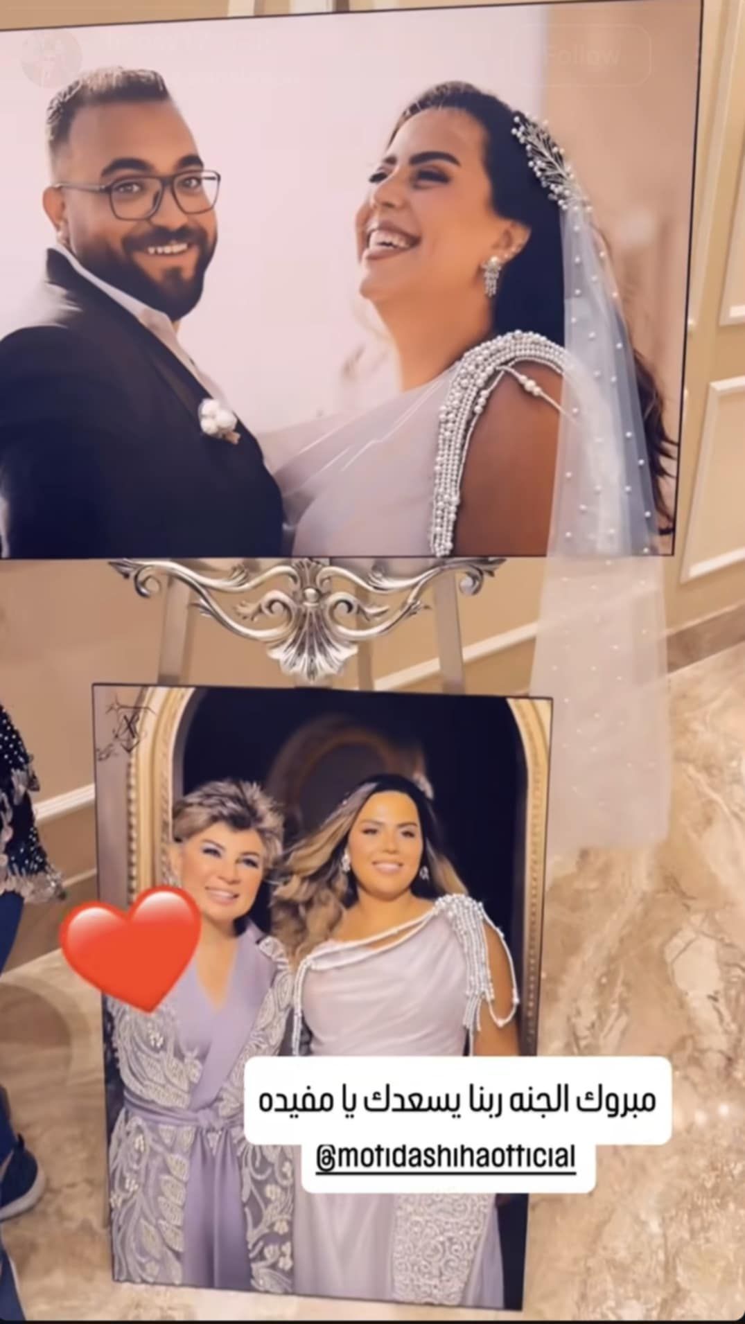 وسط الأصدقاء والمقربين.. مفيدة شيحة تحتفل بليلة حناء ابنتها