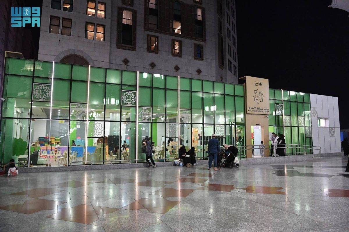 ضيافة الأطفال بالمسجد النبوي.. بيئة آمنة ومثرية لأبناء ضيوف الرحمن والزوار