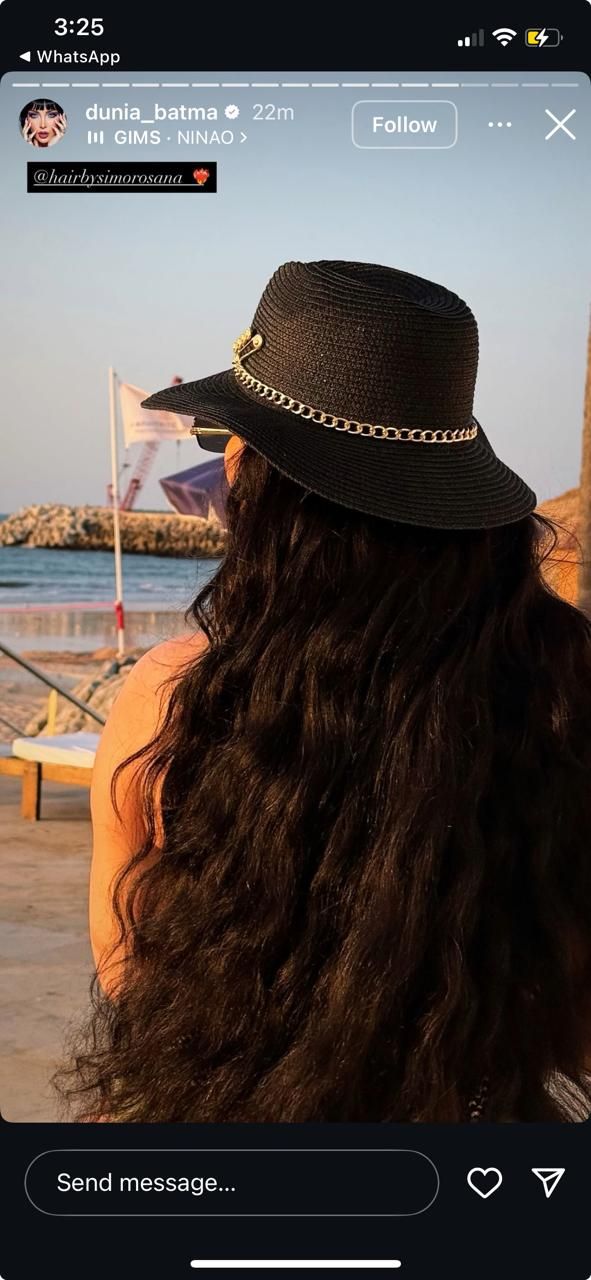 شاهد ابنتى دنيا بطمة فى ظهورهما الأخير معها بعد خروجها من السجن