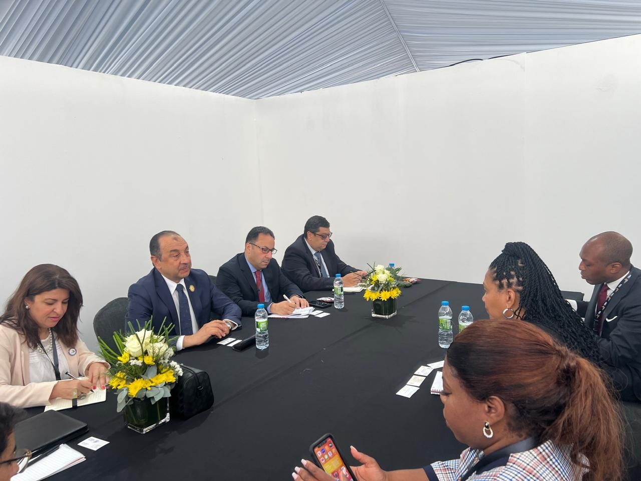 وزير قطاع الأعمال العام يعقد لقاءات مع مؤسسات تمويل وشركات أمريكية.. صور