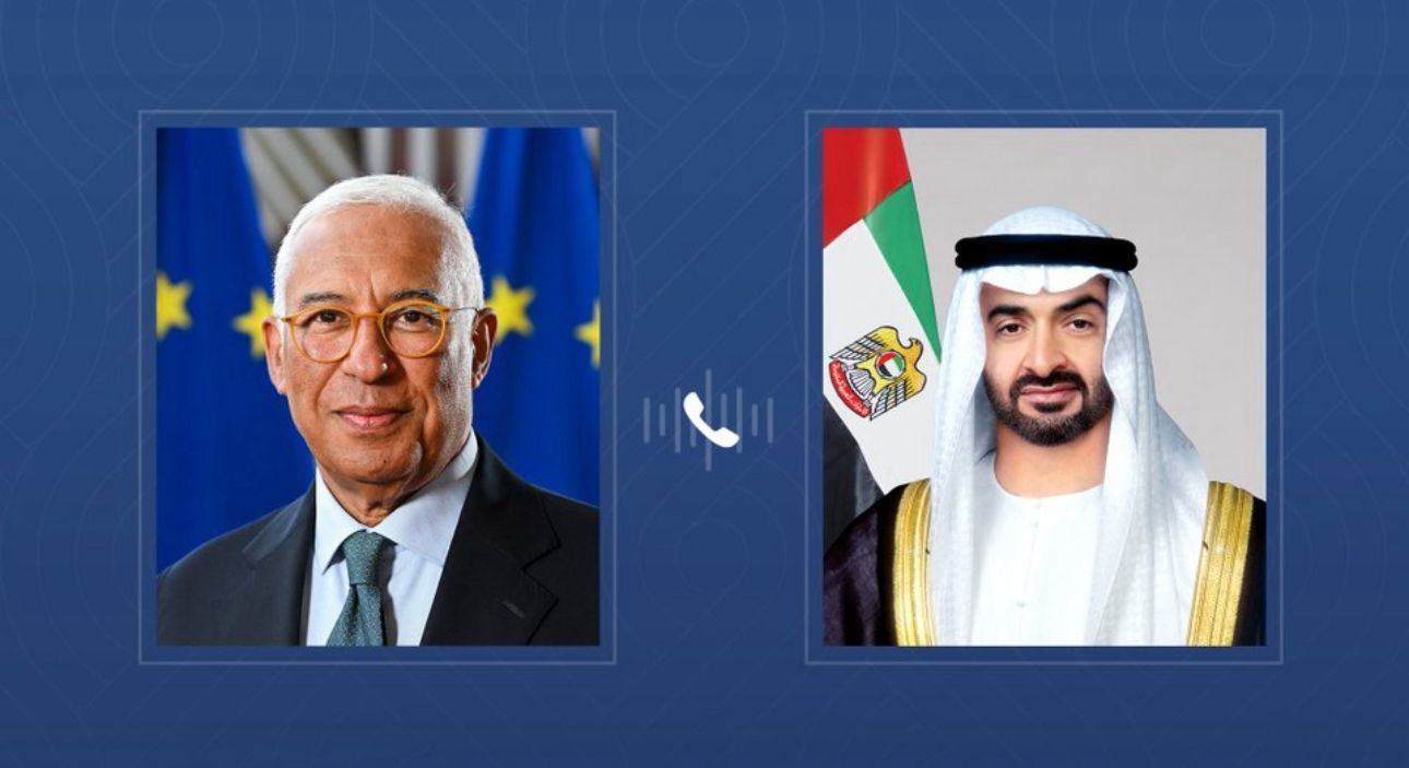 الامارات | محمد بن زايد ورئيس المجلس الأوروبي يبحثان هاتفياً سبل تعزيز العلاقات بين الإمارات والاتحاد الأوروبي والتطورات الإقليمية