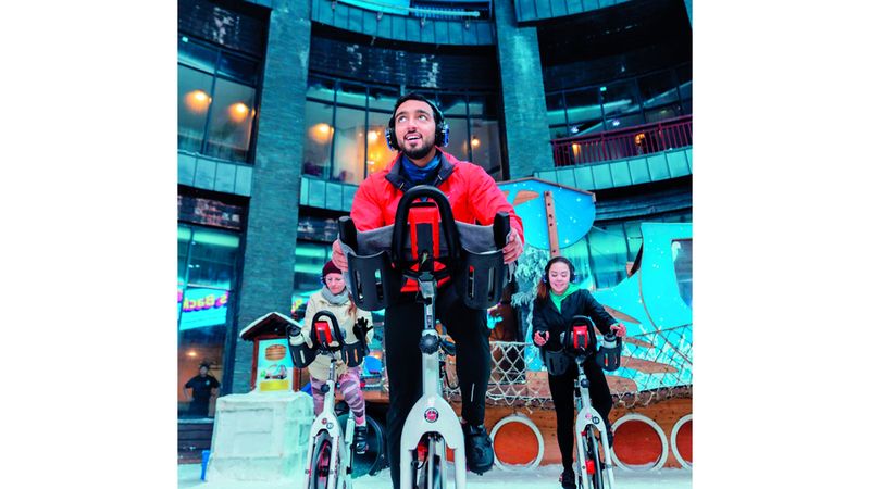 الامارات | باب التسجيل في سباق «دواثلون الثلجي» يغلق اليوم