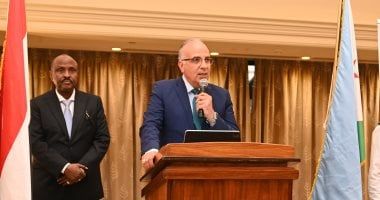 وزير الرى يشارك فى الاحتفال بالذكرى الثامنة والأربعين لاستقلال جيبوتى