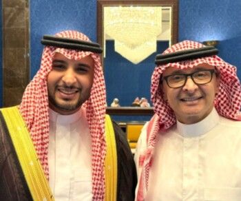 فنان عربي شهير يحتفل بزفاف ابنه على عروسه البحرينية