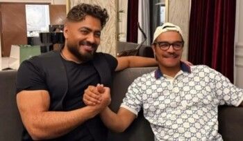 صورة لـ رابح صقر وتامر حسني تثير التكهنات