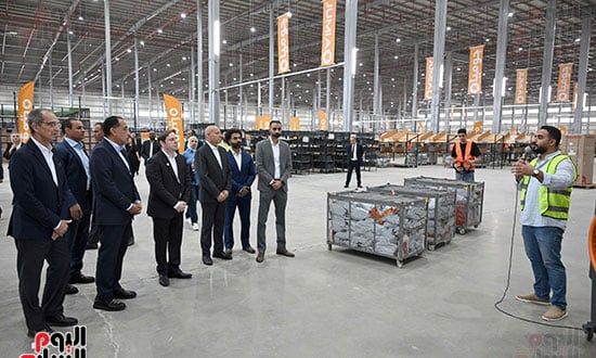 رئيس الوزراء يفتتح أحد أكبر المستودعات فى إفريقيا لشركة جوميا