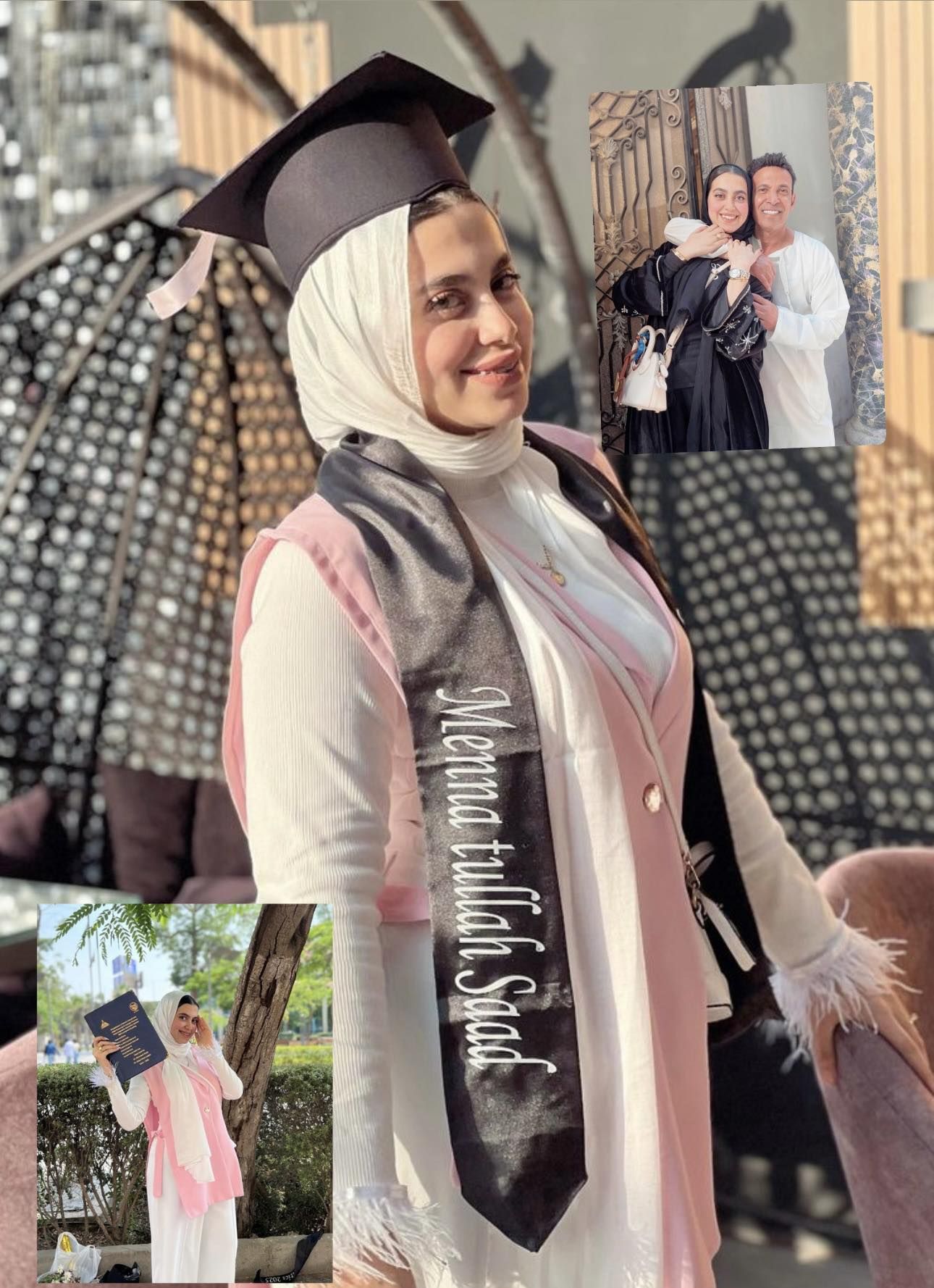 سعد الصغير بعد تخرج ابنته فى الجامعة: "وش السعد أحسن واحدة في الدنيا"