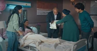 فات الميعاد الحلقة 11.. أسماء أبو اليزيد تنجب طفلة وأحمد مجدي يزورها