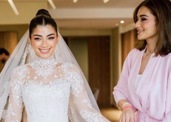 ليلى أحمد زاهر تحتفل بعيد ميلاد شقيقتها ملك بكلمات مؤثرة