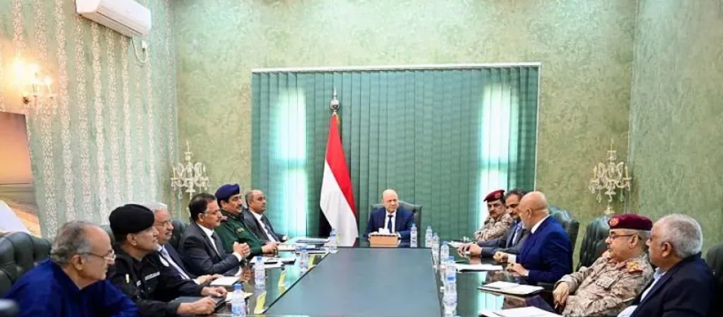 عاجل : اجتماع أمني مهم بعدن برئاسة العليمي ...كشف معلومات مفاجئة عن"أمجد خالد" وقيادات عسكرية بارزة