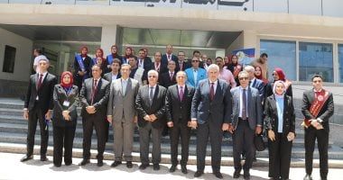 وزير التعليم العالي ومحافظ دمياط ورئيس الجامعة يفتتحون عددًا من المشروعات