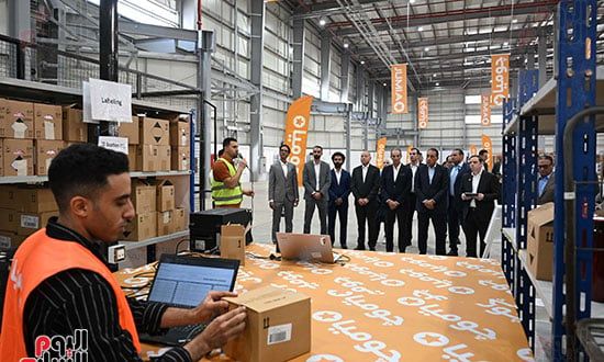 رئيس الوزراء يفتتح أحد أكبر المستودعات فى إفريقيا لشركة جوميا