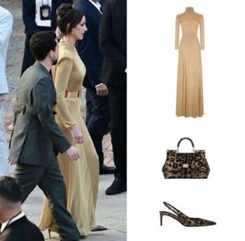 الملكة رانيا والأميرة رجوة شديدتا الأناقة في زفاف جيف بيزوس