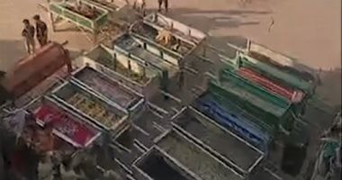 عرايس الجنة.. كفر السنابسة تبكي بناتها بعد مصرع 19 في حادث المنوفية (فيديو)