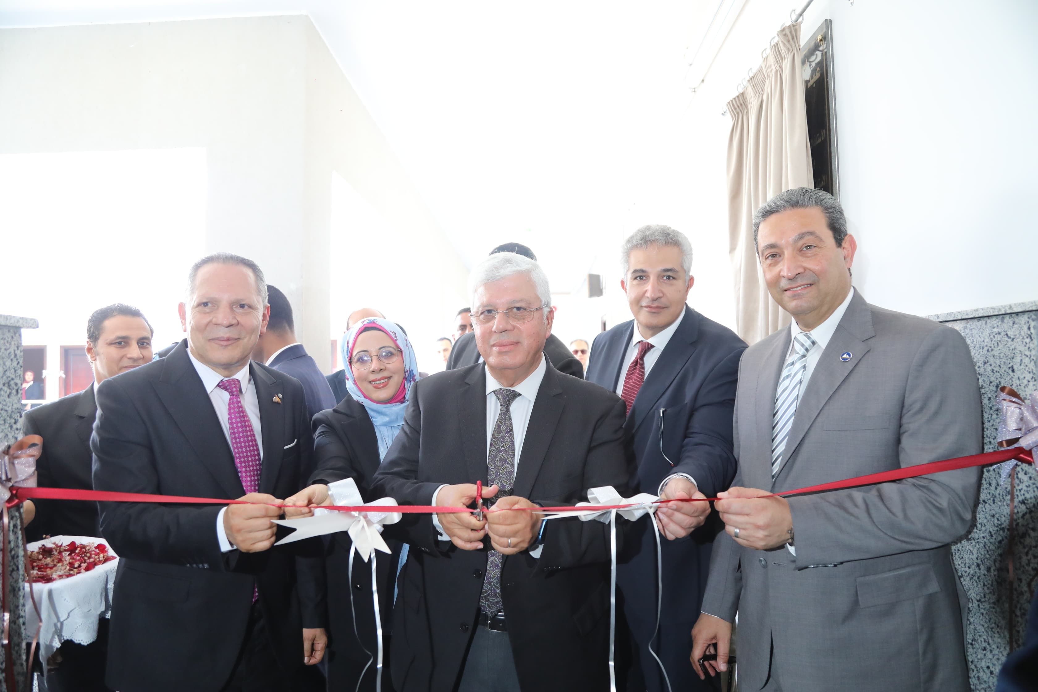وزير التعليم العالي ومحافظ دمياط ورئيس الجامعة يفتتحون عددًا من المشروعات