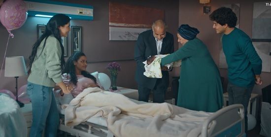 فات الميعاد الحلقة 11.. أسماء أبو اليزيد تنجب طفلة وأحمد مجدي يزورها