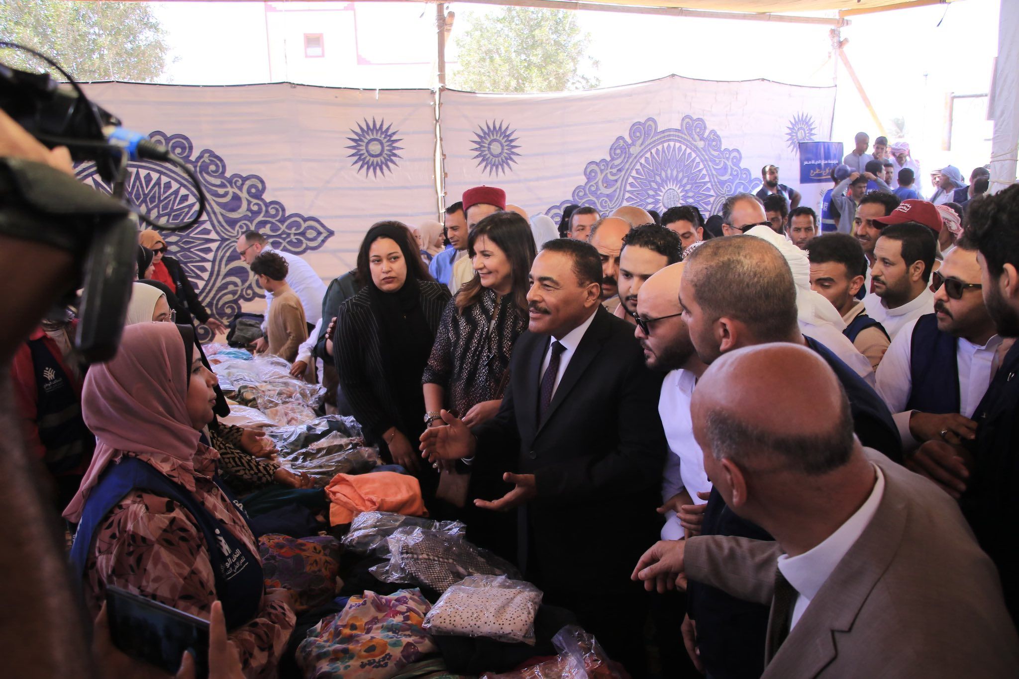 التحالف الوطنى يطلق القافلة الرابعة من قوافل "إيد واحدة" فى مطروح لخدمة أكثر من 10 آلاف مواطن