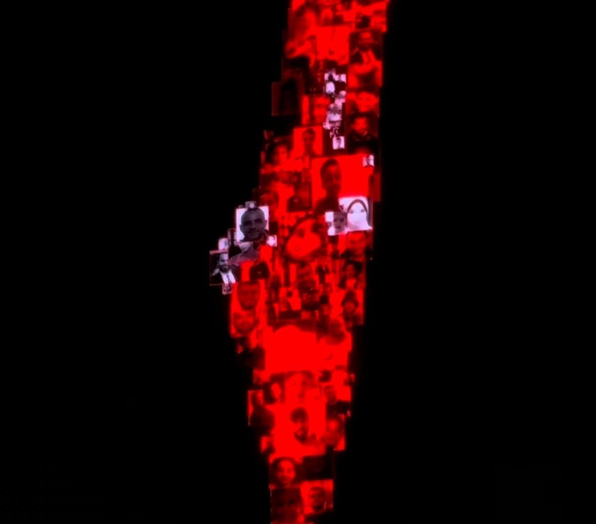 بصور شهداء فلسطين ورسالة لينا الظاهر.. كايروكى يدعمون أهل غزة من استاد القاهرة